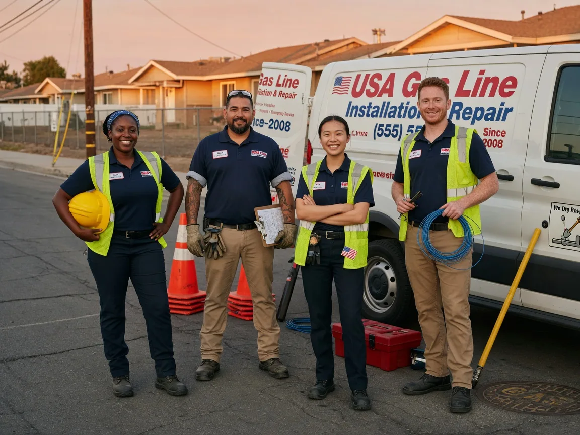 Gas Line Installation company in Wood, PA